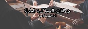 ضمانات المحاكمة العادلة